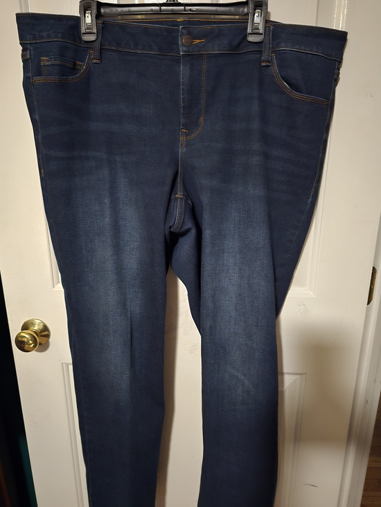 Old Navy Denim - 2 PAIRS - Old Navy Women's Straight Leg Mid - Rise Jeans Size 20 Plus Long